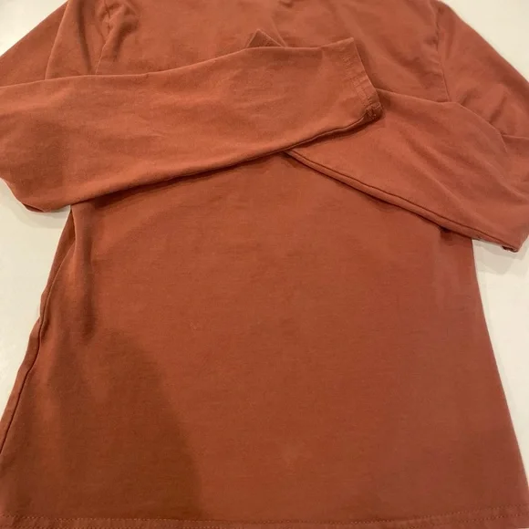 SHEIN youth 12-13 brown long sleeve shirt - Picture 3 of 3